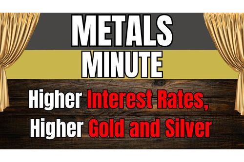 Metals Minute 186 Higher Interest Rates, Higher Gold and Silver