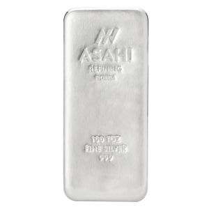 100 oz Asahi  Silver Bar
