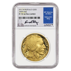 2012 $50 Gold American Buffalo PF70