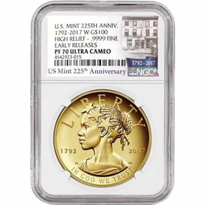 American Liberty 225th Anniversary Gold Coin