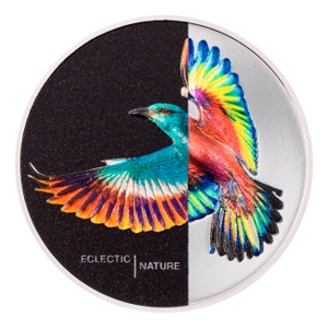 2022 1oz Silver Eclectic Nature European Roller Proof Coin