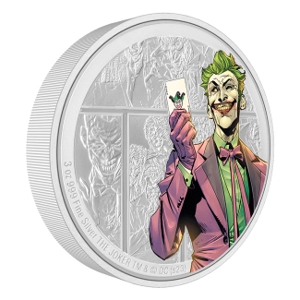 2023 3oz Silver DC Universe: The Joker Proof Coin