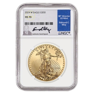 2024 1oz Gold American Eagle MS70 Coin