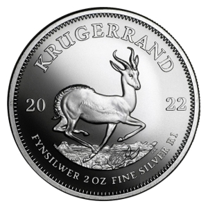 2022 2 oz Silver Krugerrand Proof coin