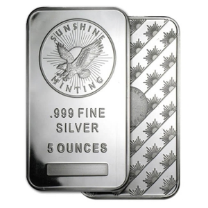 5 oz Silver Sunshine Mint Bar